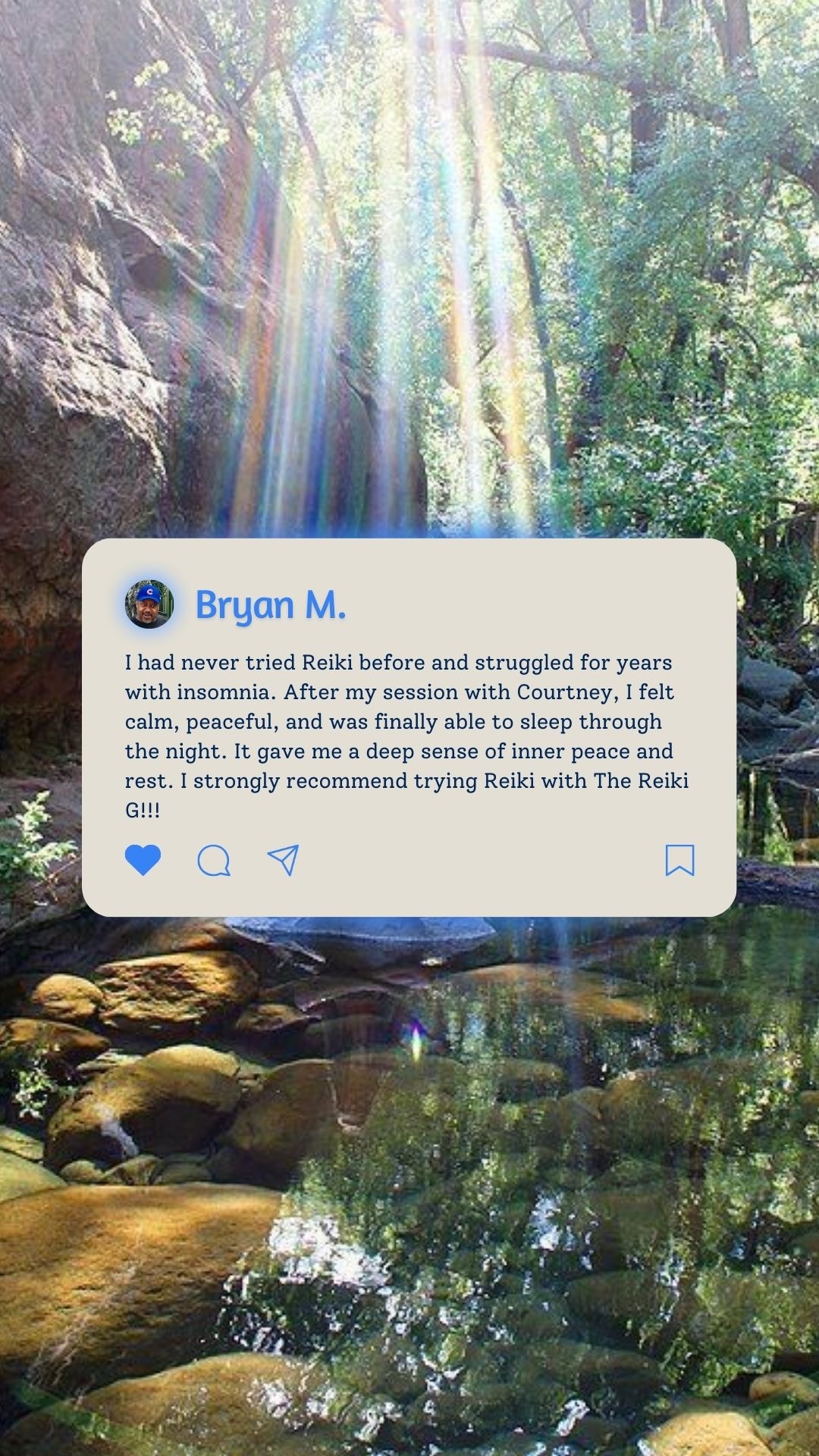Testimonial from Bryan M.