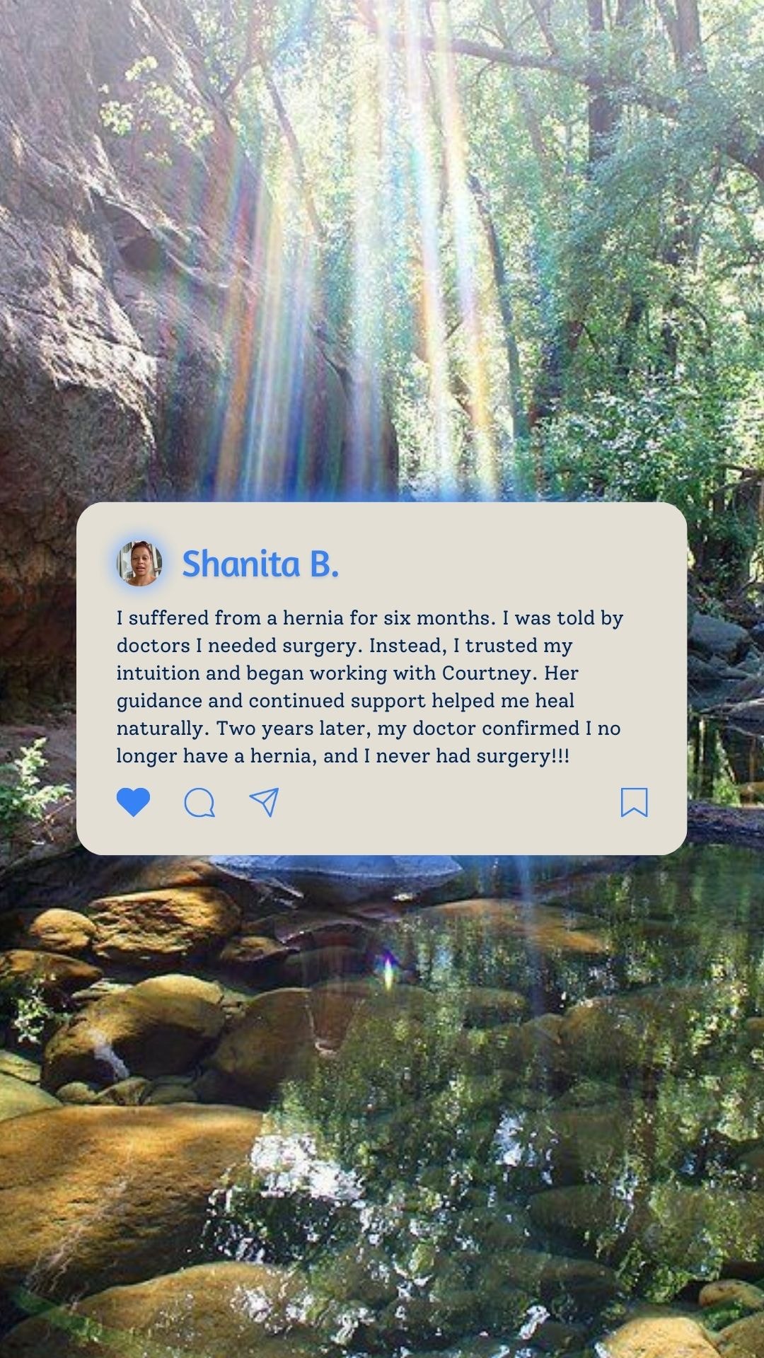 Testimonial from Shanita B.